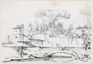 Vue du Prato de la Villa Borghese