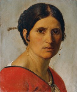 Paysanne italienne - Joseph Mathias von Trenkwald