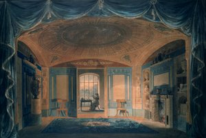 La salle de petit-déjeuner, Pitzhanger Manor, 1802