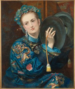 Une femme en costume oriental - Joseph Middleton Jopling