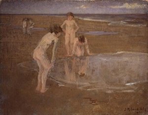 À la recherche de têtards - Joseph Milner Kite
