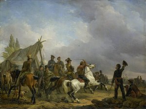 La course de chevaux - Joseph Moerenhout