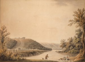 Vue du palais du domaine de Kurakin à Nadezhdino - Joseph Moessmer