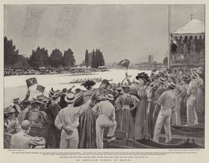 Un coin américain à Henley - Joseph Nash