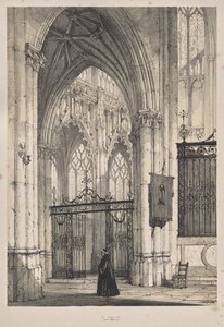 Architecture du Moyen Âge: Église de St. Riquier, près d