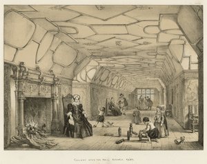 Galerie au-dessus du hall, Knowle, Kent