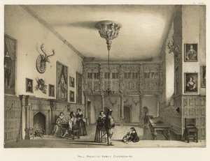Hall, Abbaye de Wroxton, Oxfordshire