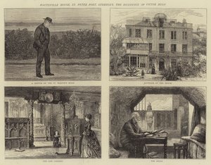 Hauteville House, St Peter Port, Guernesey, la résidence de Victor Hugo