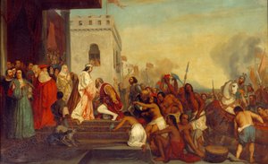 Réception de Christophe Colomb (1451-1506) par les rois d