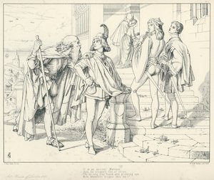 Illustration pour La Complainte du Vieux Marin de Coleridge - Joseph Noel (after) Paton