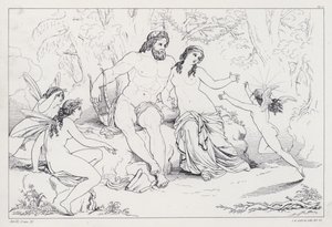 Prométhée délivré de Shelley, Acte III, Scène 4 - Joseph Noel after Paton