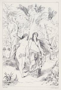 Prométhée délivré de Shelley, Acte II, Scène 1 - Joseph Noel after Paton