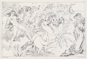 Prométhée délivré de Shelley, Acte II, Scène 4 - Joseph Noel after Paton