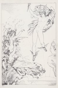 Prométhée délivré de Shelley, Acte I - Joseph Noel after Paton