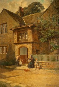 Le porche, cottage de Spenser, Hurstwood, 1907