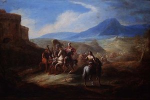 La cavalerie et leurs prisonniers