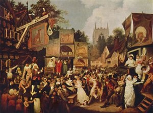 Une foire de village, 1942 - Joseph Parry