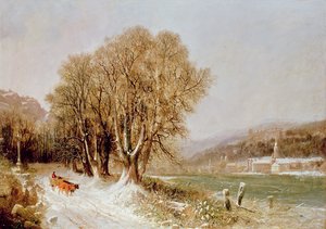 Sur le Neckar, Heidelberg - Joseph Paul Pettit