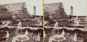 Le Crystal Palace à Hyde Park, c.1900