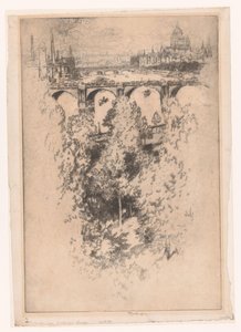 Londres sur Waterloo Bridge