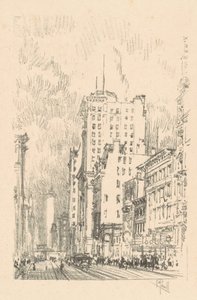 Broadway, au-dessus de la Vingt-Troisième Rue - Joseph Pennell