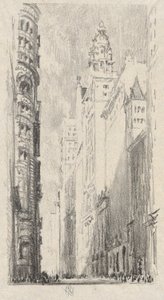 Tours de Broadway - Joseph Pennell