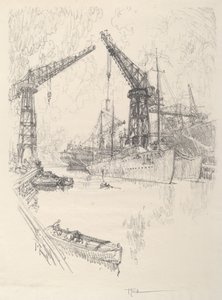 Destructeurs de bâtiments, 1917 - Joseph Pennell