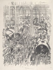 Construction de moteurs pour les Alliés - Joseph Pennell
