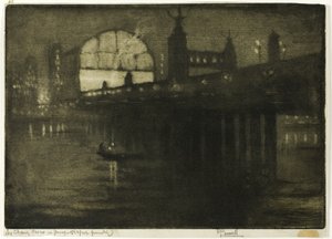 Charing Cross la nuit