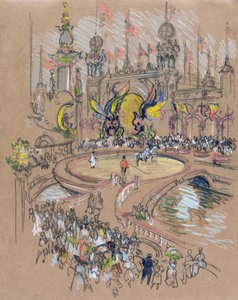 Coney Island - Joseph Pennell