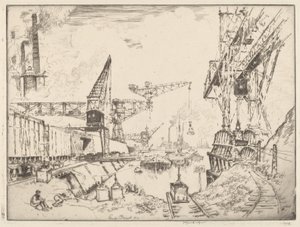 Grues à Duisburg