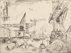 Grues à Duisburg