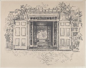 Porte, Wyck - Joseph Pennell