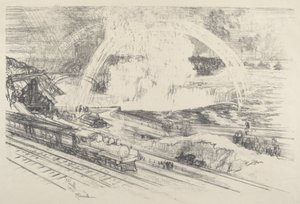 Station des chutes, Niagara - Joseph Pennell