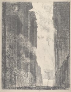 Quatrième Avenue, 1910 - Joseph Pennell
