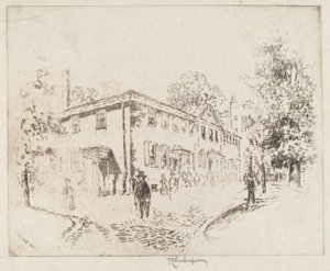 Rue Quatrième, maison de réunion, Philadelphie