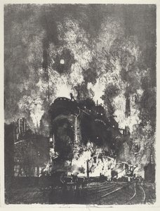 Fours la Nuit - Joseph Pennell