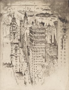 Corniche dorée, No.II - Joseph Pennell