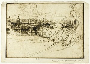 Parc de Greenwich, n° 1 - Joseph Pennell
