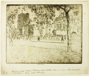 Maison où Whistler est mort