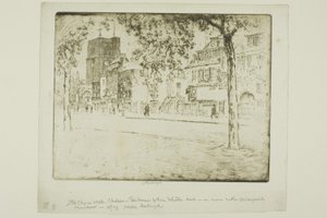 Maison où Whistler est mort - Joseph Pennell