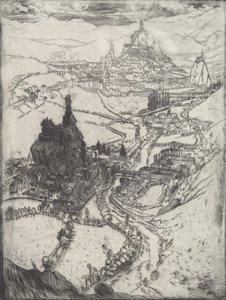 Le Puy, 1894 - Joseph Pennell
