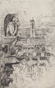 Le Stryge, 1893 - Joseph Pennell