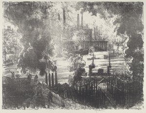 Rivière des munitions - Joseph Pennell