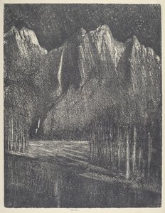 Nuit à Yosemite - Joseph Pennell