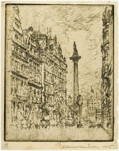 Avenue Northumberland - Joseph Pennell