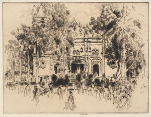 Vieille Cathédrale - Joseph Pennell
