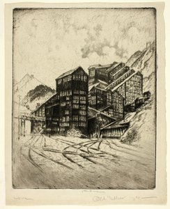 Vieux Million Eyes - Joseph Pennell