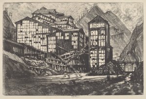 Vieux Million Yeux, 1910 - Joseph Pennell