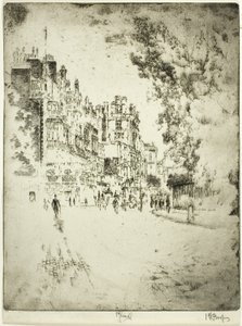 Park Lane - Joseph Pennell
